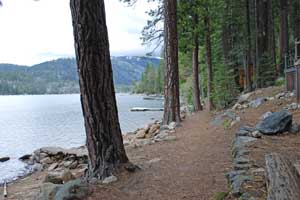 Hiking Trail around Pinecrest Lake