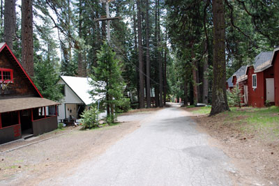 Long Barn cabins