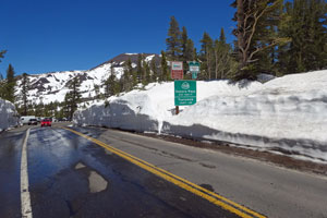 Photo of the Sonora Pass, June 16, 2011