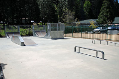 Twain Harte Skatepark, Tuolumne County, California